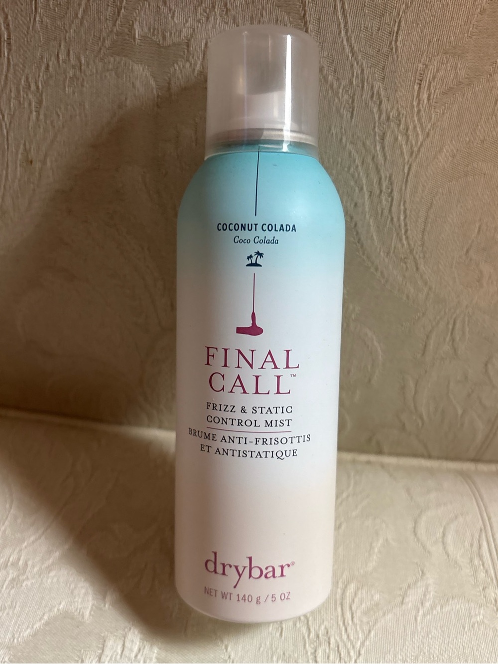 Drybar Final Call Frizz & Static Control Mist Spray Coconut Colada NWT